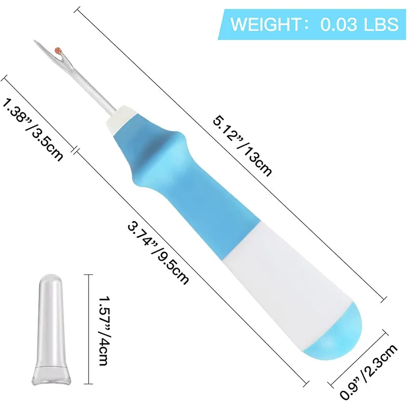 1PC Seam Rippers Ergonomic Grip Colorful Large Thread Stitch Remover Tool Handy Stitch Ripper for Sewing Craft Removing Hem Seam
