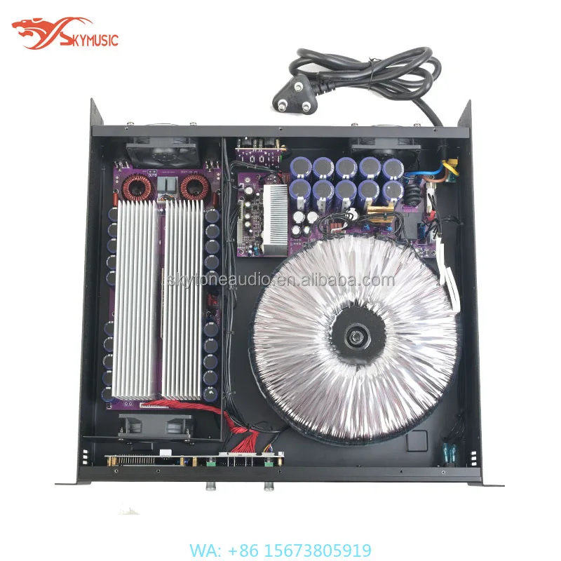 

Hot Sell 2*2500W Professional Power Amplifier 2 Channel Pro Audio High Powerful Stage Performance Sound Amplifier