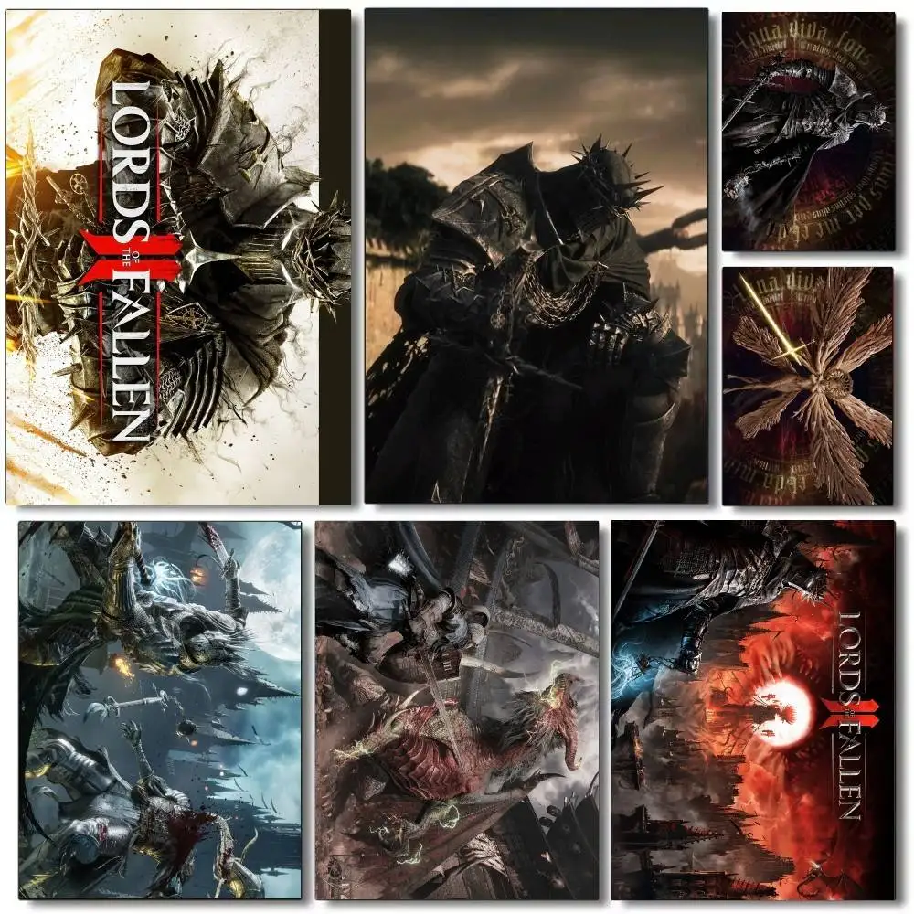 

L-Lords Of F-Fallen 2 Game Poster Prints Poster Wall Painting Bedroom Living Room Wall Bar Restaurant Sticker