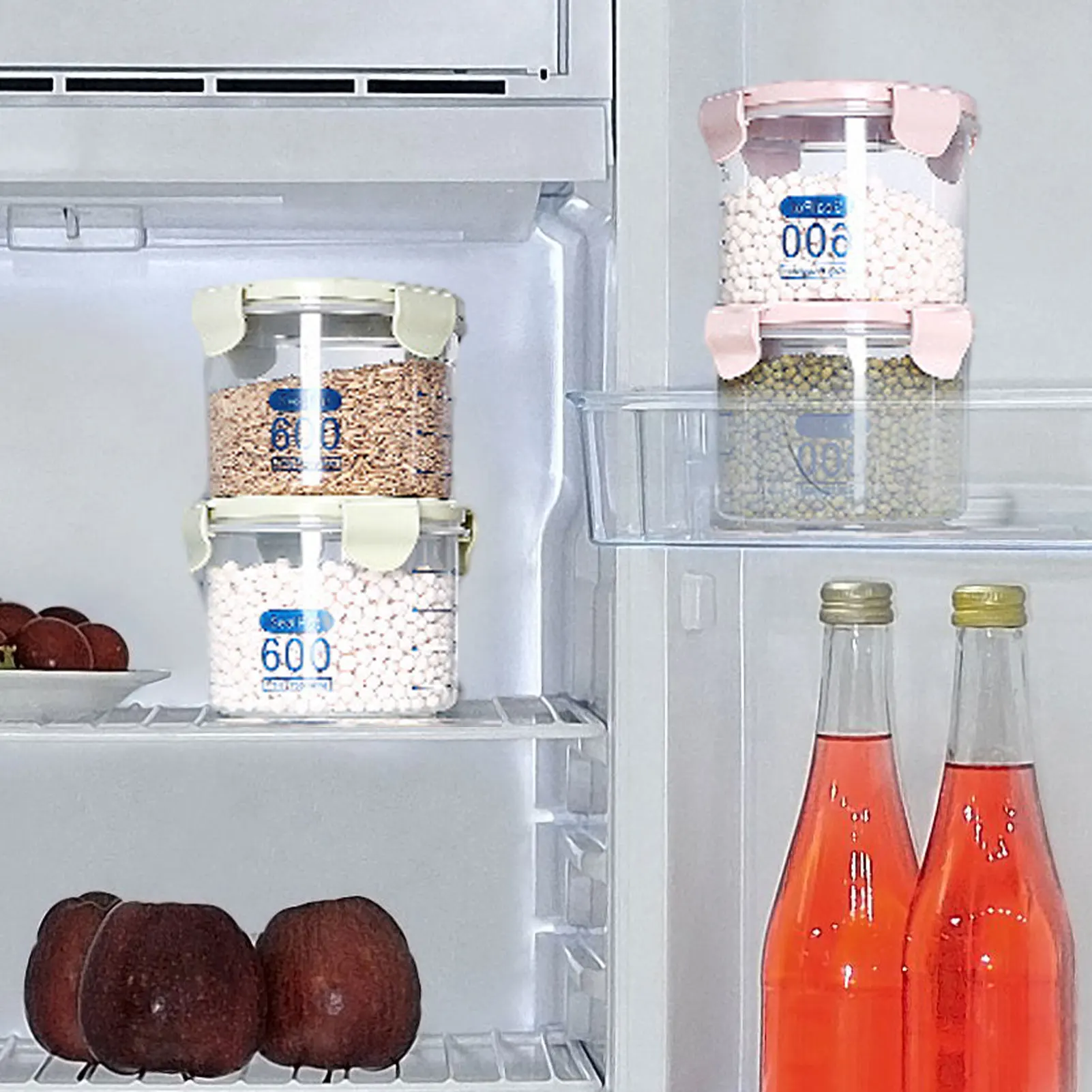 Leakproof Storage Containers Storage Jars With Airtight Lid Kitchen Storage Box Sealing Food Preservation Fresh Pot Container