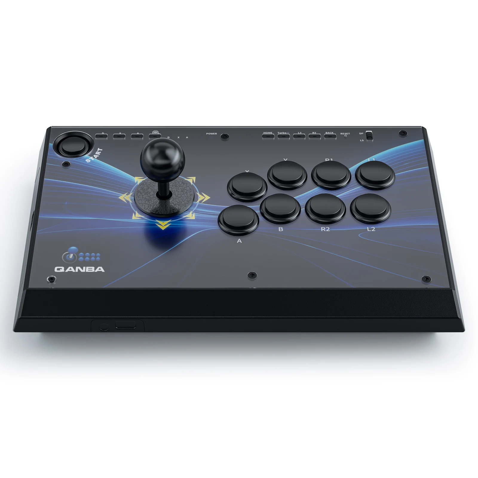 QANBA Q1-WL ワイヤレス、有線アーケードコントローラ本体 QANBA Q1-WL アーケードゲームジョイスティック 2.4G ワイヤレス