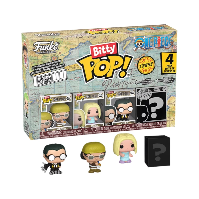 طبعة أصلية FUNKO POP 《قطعة واحدة لوفي وزورو صندوق أعمى》 أنيمي عمل سطح المكتب زينة زخرفية نموذج اللعب نموذج قابل للجمع