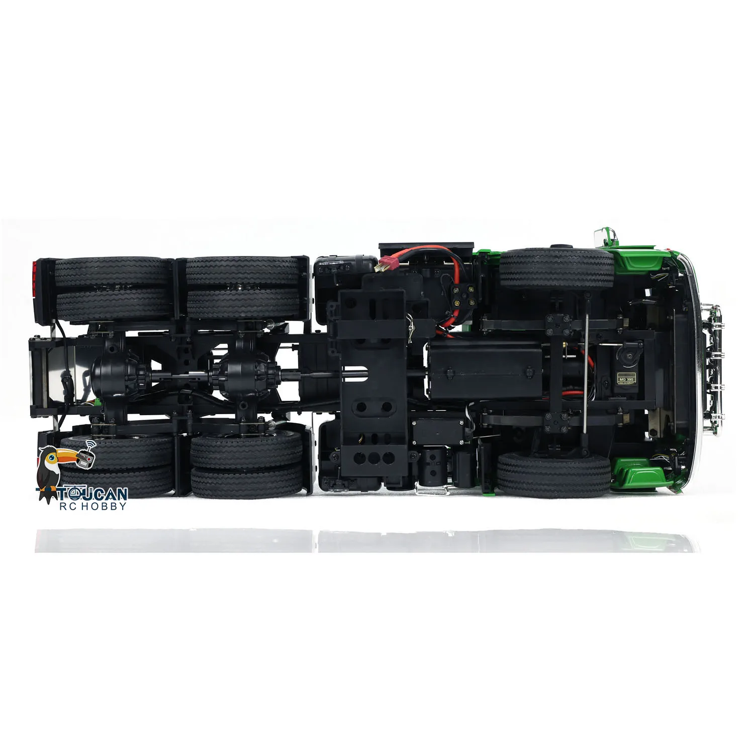 

Toucan 1/14 RC Tractor Truck 6x4 3363 Lorry RTR Model ST8 Radio Battery Sound Light System Painted Assembled RC Toys Model