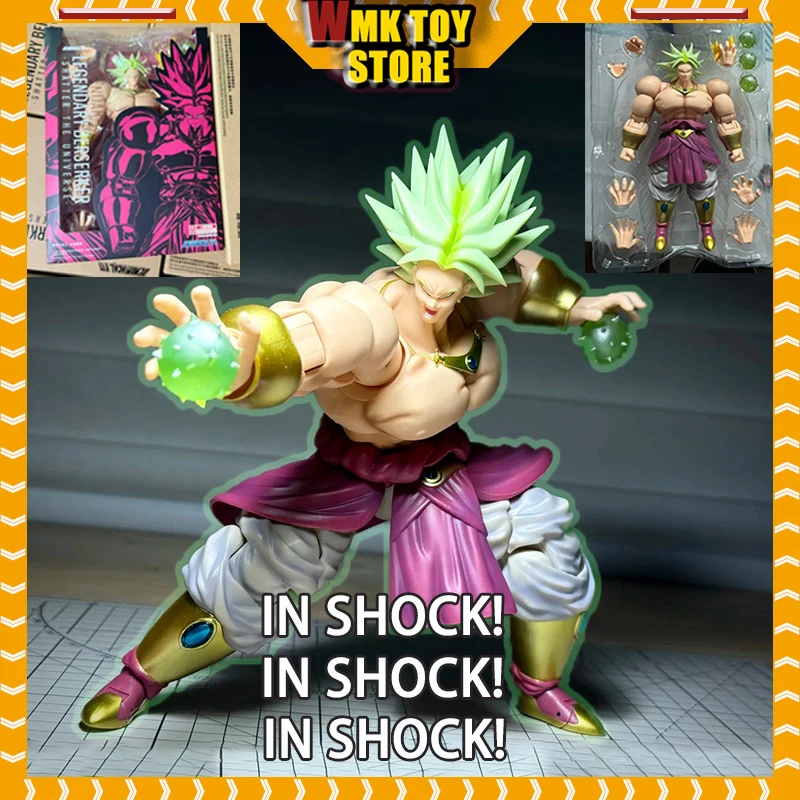 

Demoniacal Fit Dragon Ball Legendary Super Saiyan Exclusive Broly SDDC Figure Shatter The Universe Anime Action Figure Toys Gift