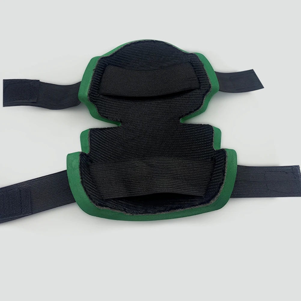

2Pairs Outdoor Knee Pads Protective Sports Pads Soft Eva Cushioning Adjustable Straps for Gardening Construction Work Heavy Duty