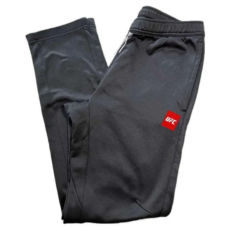 

UFC Unisex Mixed Martial Arts Training Pants, Black Fashionable Avant-garde Fighting Suit