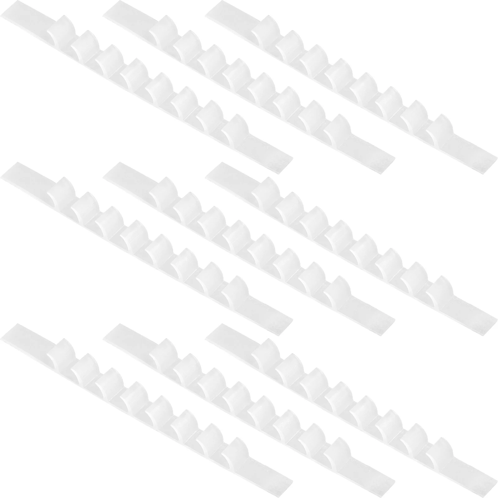 50 قطعة شماعات ذاتية اللصق قبضة شرائط عدم الانزلاق سيليكون اكسسوارات ل خزانة الشماعات شماعات شرائط الشماعات أجزاء عدم الانزلاق #3