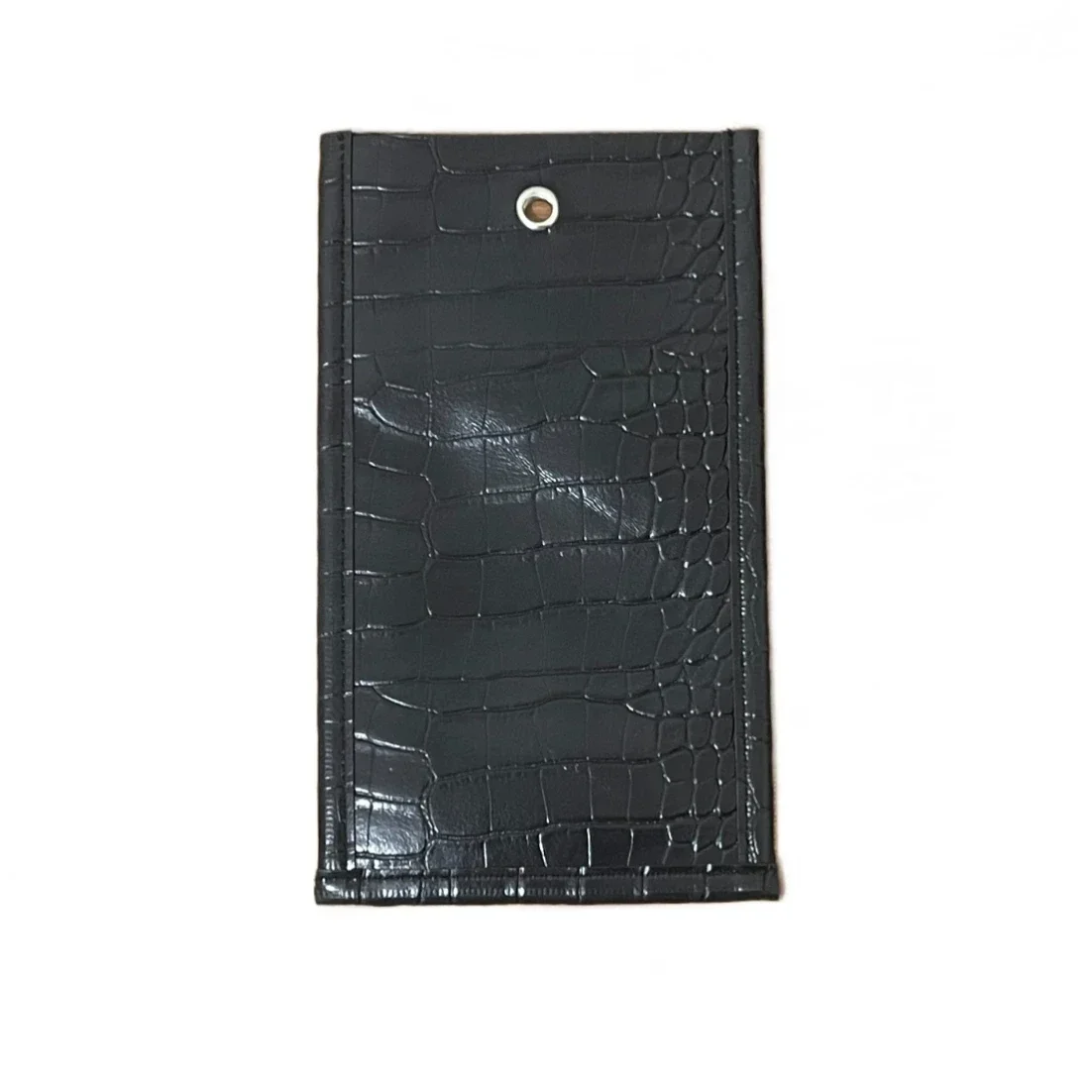 50pcs PU 가죽 재사용 안티 카메라 사진 촬영 허용되지 않음 휴대 전화 가방 콘서트 및 결혼식을위한 개인 정보 보호 보안 주머니