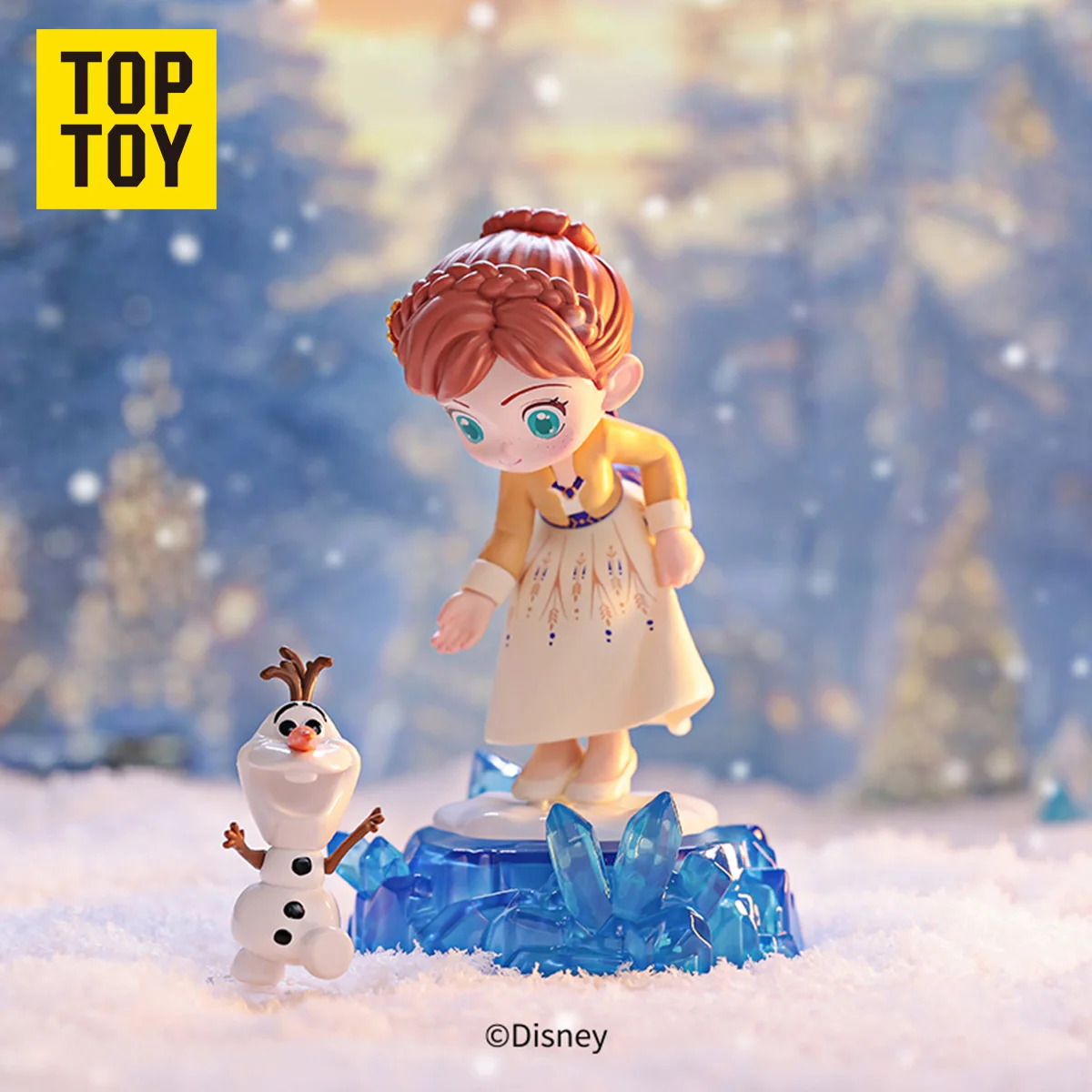 Disney Frozen Magic Series Blind Box Toys Anna Elsa Mysterious Box Dolls Trendy Fashion Toys Collection Ornaments Christmas Gift