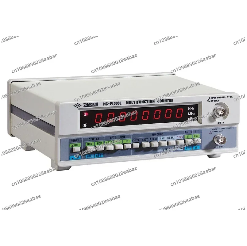 Genuine Zhaoxin HC-F1000L Frequency Meter 1G Frequency Crystal Signal Counter Test 8-bit LED Display