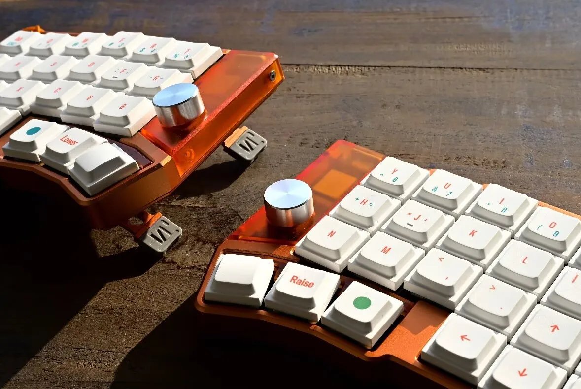 Cornix インライン スプリット キーボード ワイヤレス デュアルモード