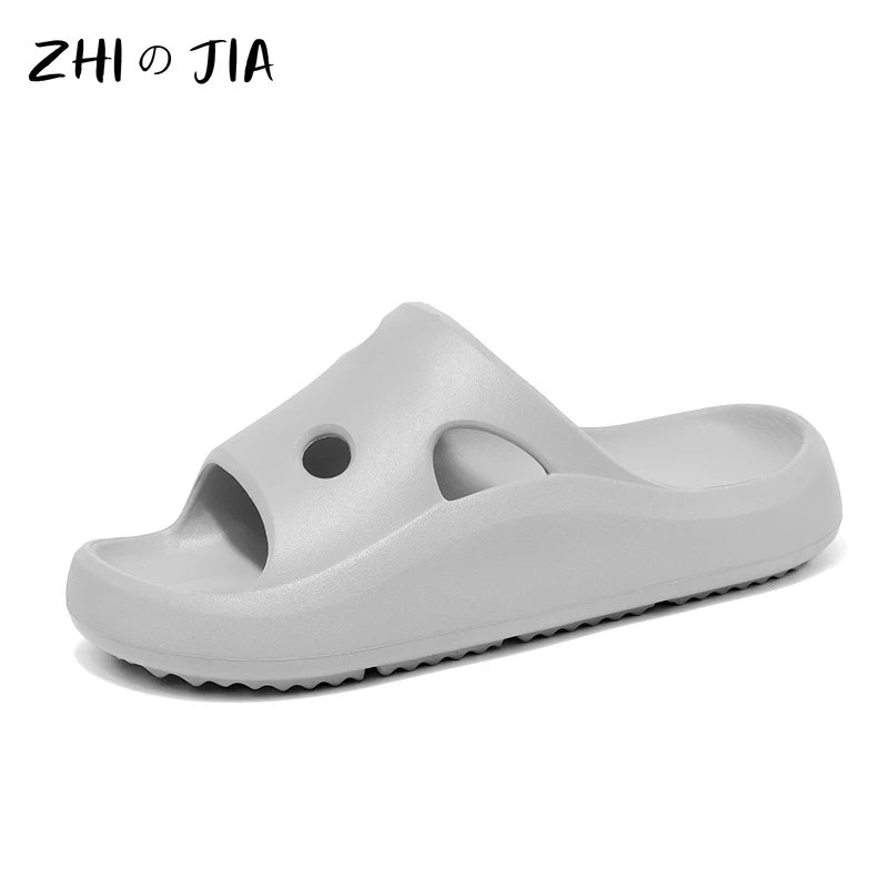 

Модные тапочки для пар, летние уличные сандалии, мужские модные сандалии на толстой подошве, домашние легкие удобные тапочки