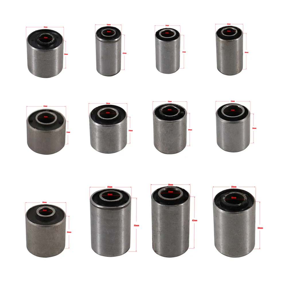 1Pc 20/23/24/25/28/30*19/21/25/28/29/30/32/35/40/42/45*8/10/12mm Swing Arm Mount Bushing for China UTV Go Kart Quad Scooter Bike