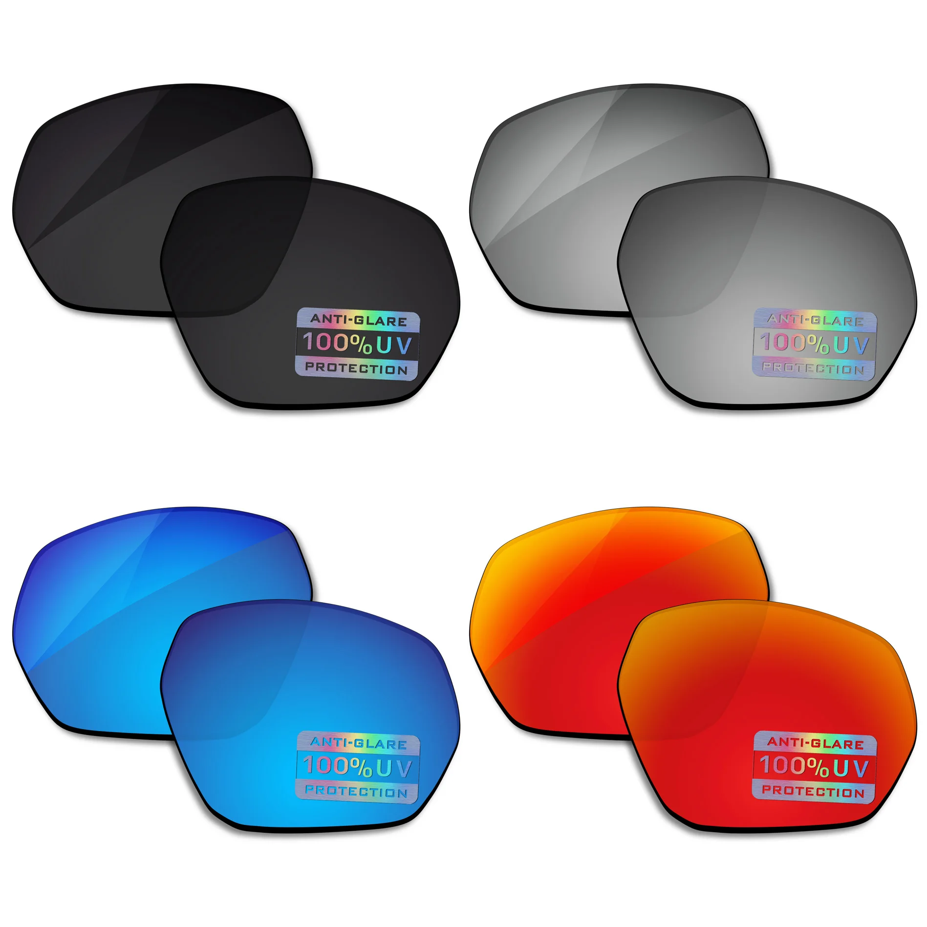 

MYCOURAG Replacement Lenses for OAKLEY Plazma OO9019 - 59mm Sunglasses UV400 Protection Multi-Color Options