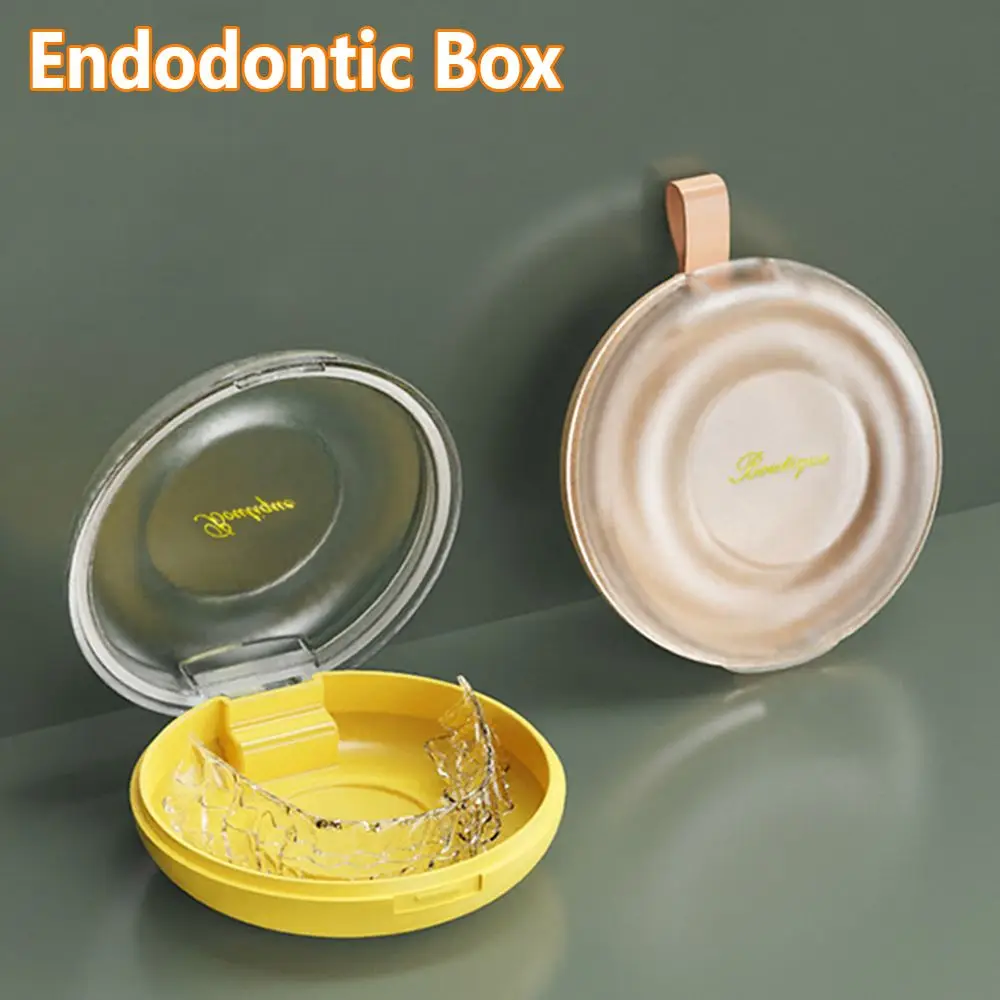 Travel Storage Invisible Braces Holder Orthodontic Dental Retainer Box Denture Case Container