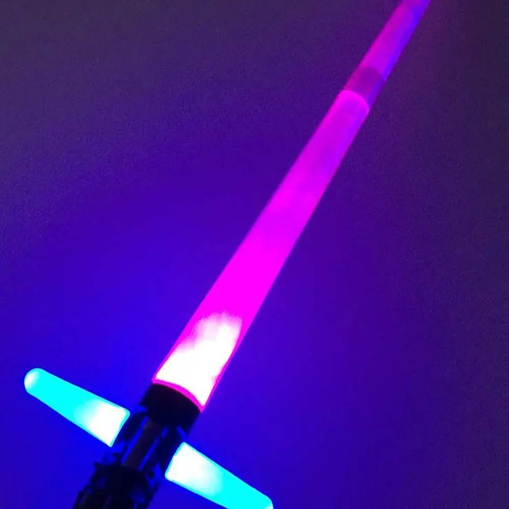 แสงเสียง Cross Scalable ดาบเลเซอร์คอสเพลย์ของเล่น Lightsaber เสียงดาบของเล่น Lightsaber เปลี่ยนเสียง LED Light Saber