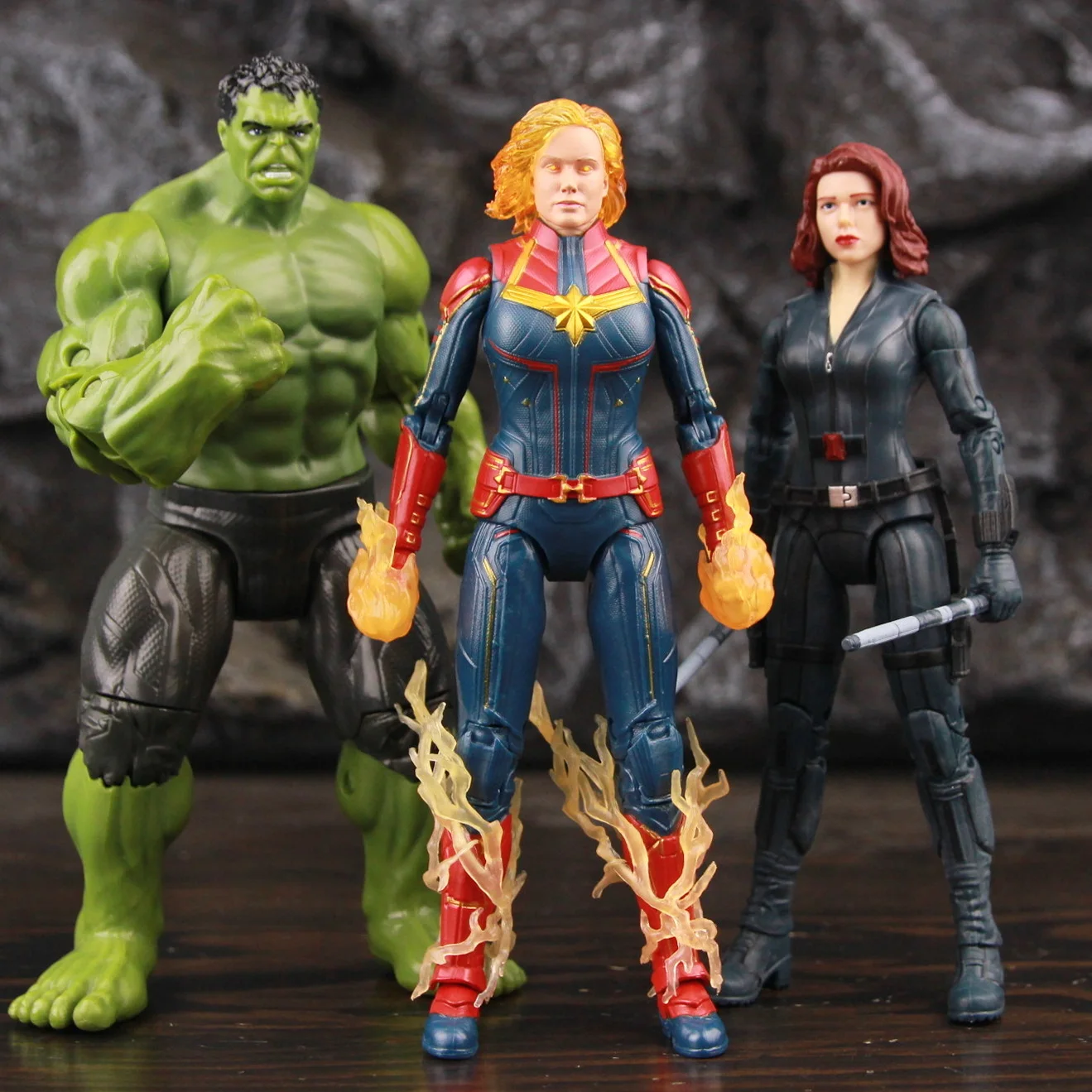 Captain Marvel Carol Danvers Hulk Black Widow 6