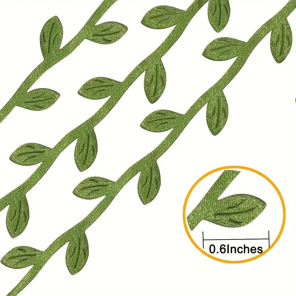 10 Meter künstliches Blätterband, Rankenblätterband, perfekte Dekoration für DIY-Bastelarbeiten, Girlanden, Partys, Hochzeiten, Weihnachten – Detail 1