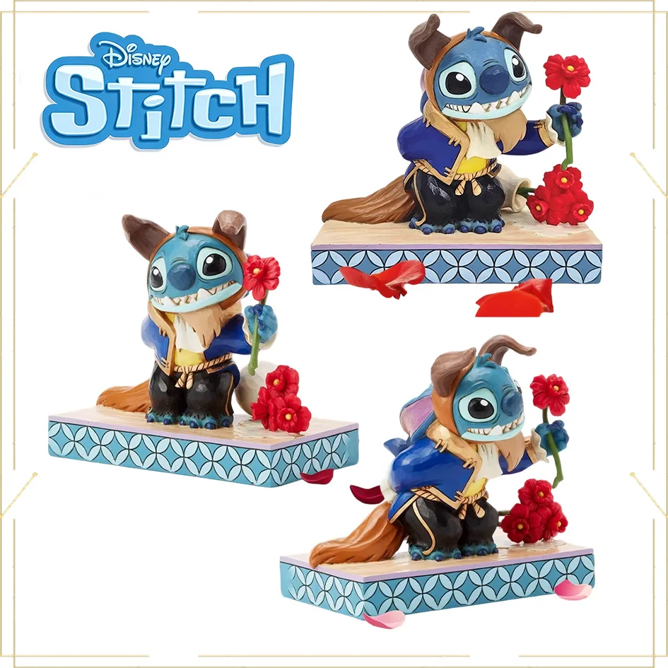 

Official Genuine Disney, Lilo & Stitch Beast Costume Design, Classic Cartoon Collectible Action Figure Model Toy Desktop Decor