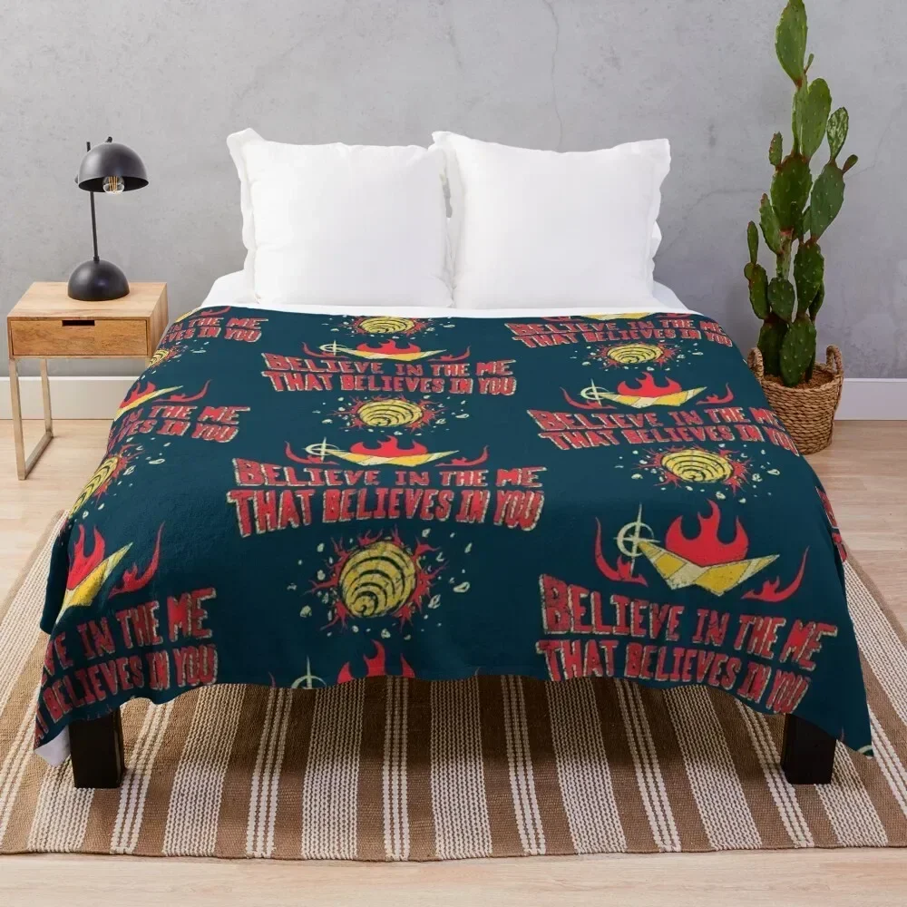 

Believe In The Me That Believes In You Throw Blanket Elegant Warm Throw Blanket for Hotel Home