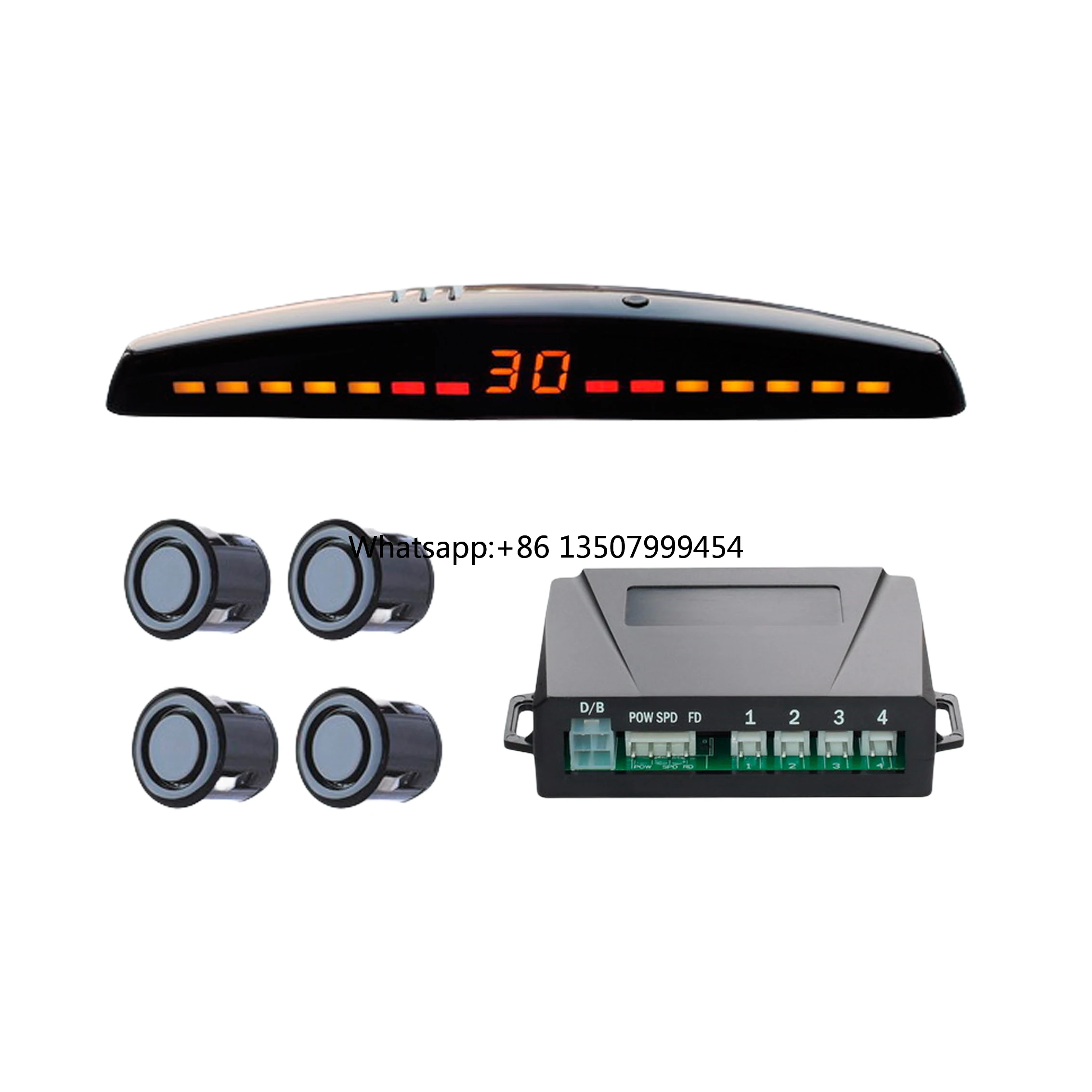 

Car Parking Sensor Car Reversing Aid Reverse Camera Vehicle Parking Sensor LED Display Vehicle radar