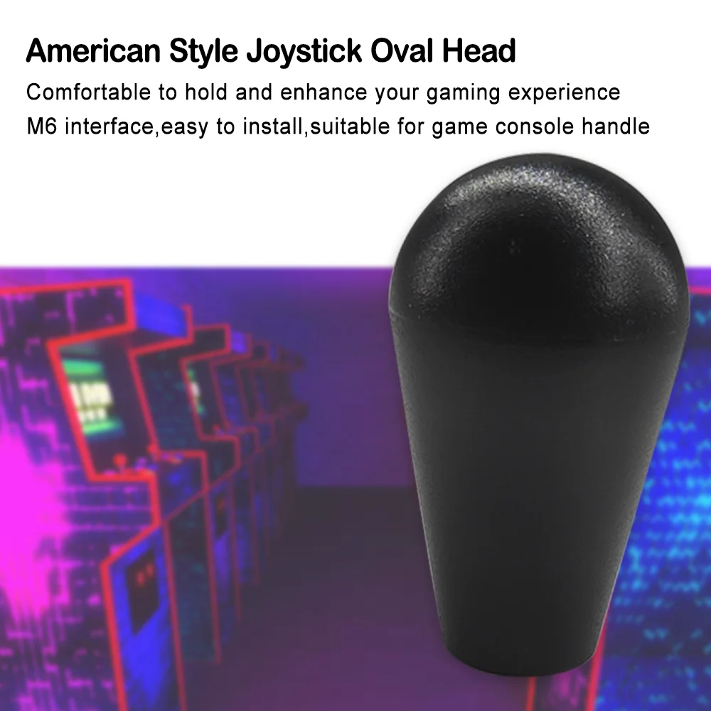 Arcade Joystick DIY Top Ball Head American Happ Style Handle Replacement Ball Rocker Ball Head for DIY Game Arcade PC Mame