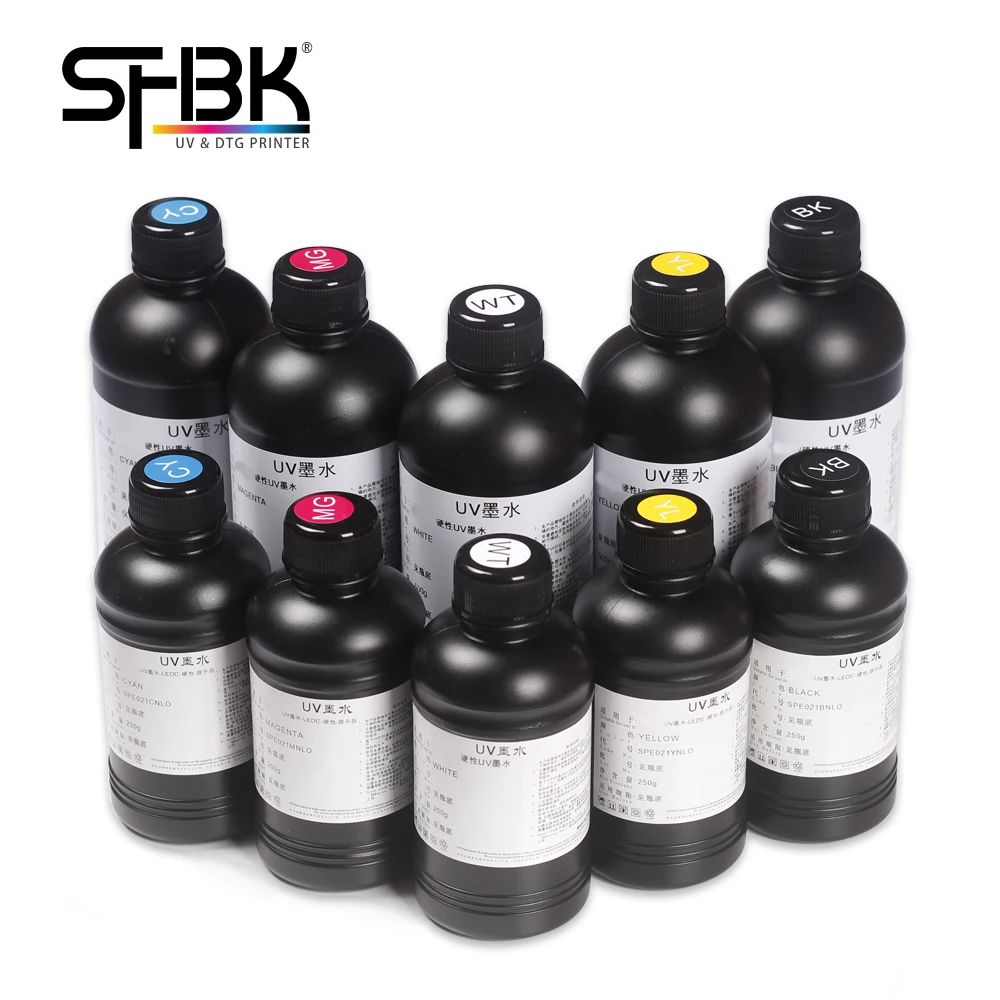 Hard UV ink, Compatible With For Epson L1800 R1390 L805 i3200 6090 2513 TX800 XP600 DX5 DX7 DX9 DX10 DX11 Print Head UV printer