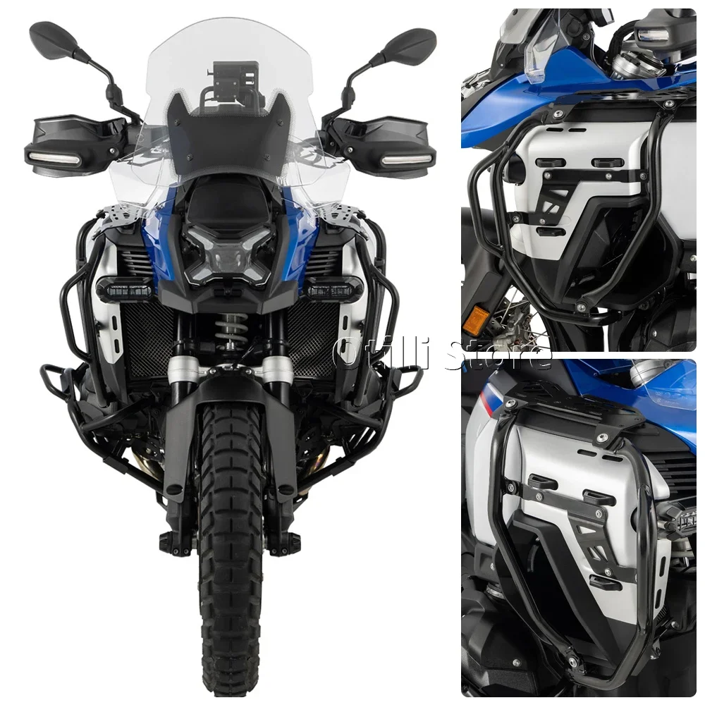 ل BMW R1300GS ADV R 1300 GS Adventure 2024 2025 دراجة نارية الطريق السريع تحطم القضبان المحرك في نهاية المطاف خزان الحرس بار واقي مصد السيارة