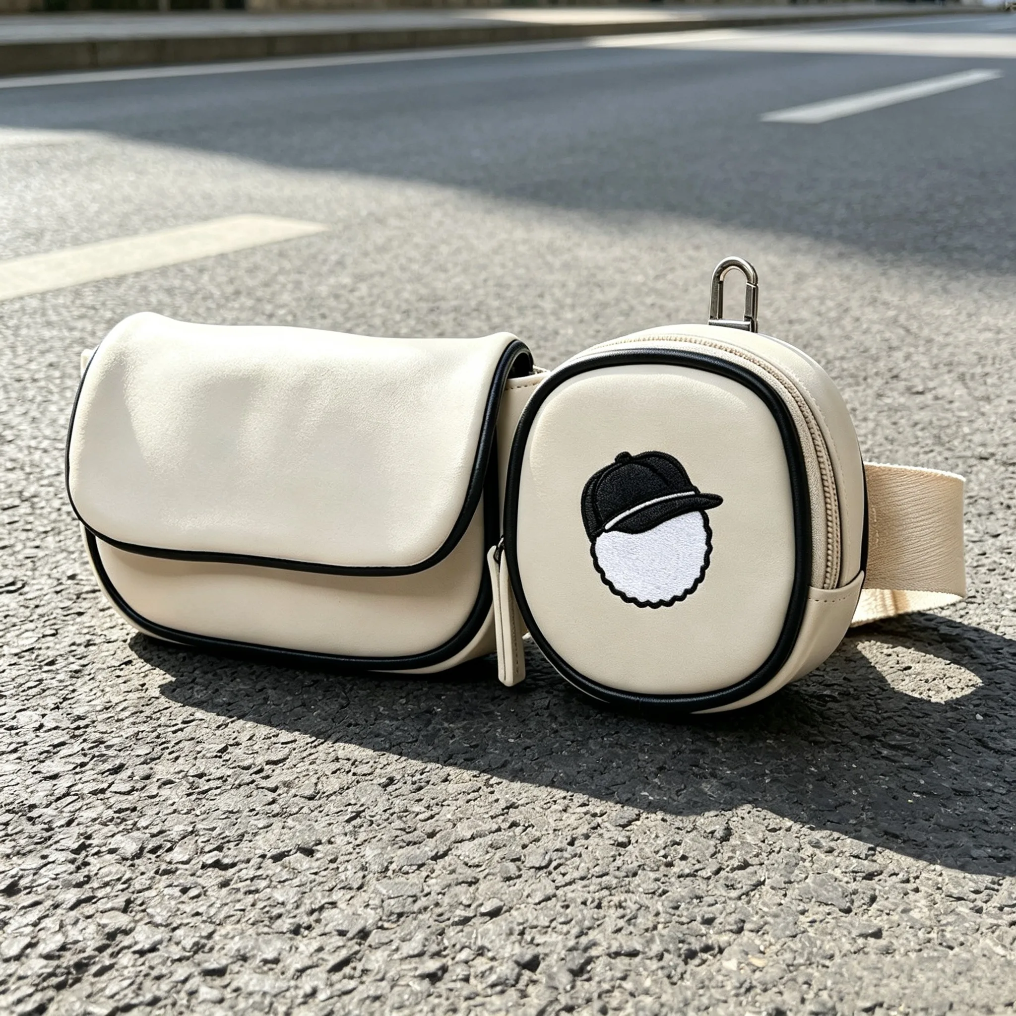 Golf Waist Fanny Pack, Golf Accessory Storage Pouch, Range Finder Carry Bag for Golf