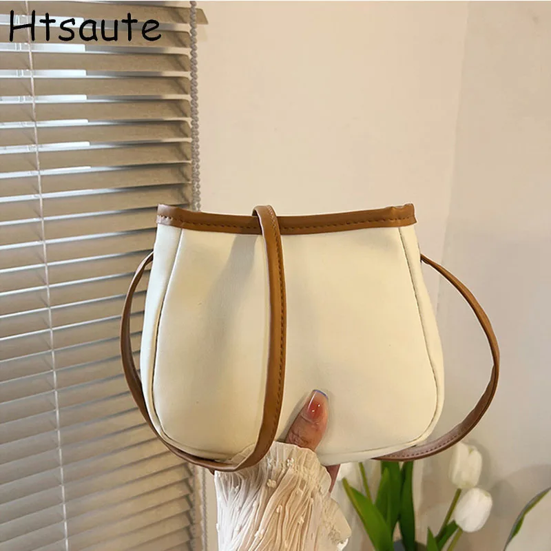 

Mini Handbag Women Crossbody Bags Patchwork PU Leather Tote Single Shoulder Bag Simple Female Shopping Handbags Sling Bag