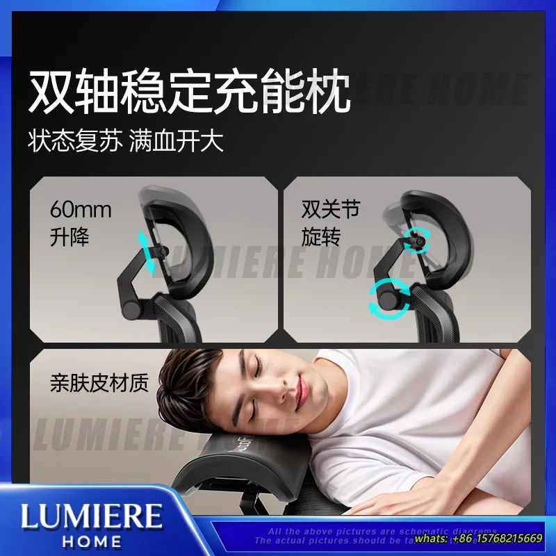 Ergonomic Office Chair for Gaming and Work Adjustable Computer Desk Chair with Lumbar Support High Back Mesh Executive Swivel