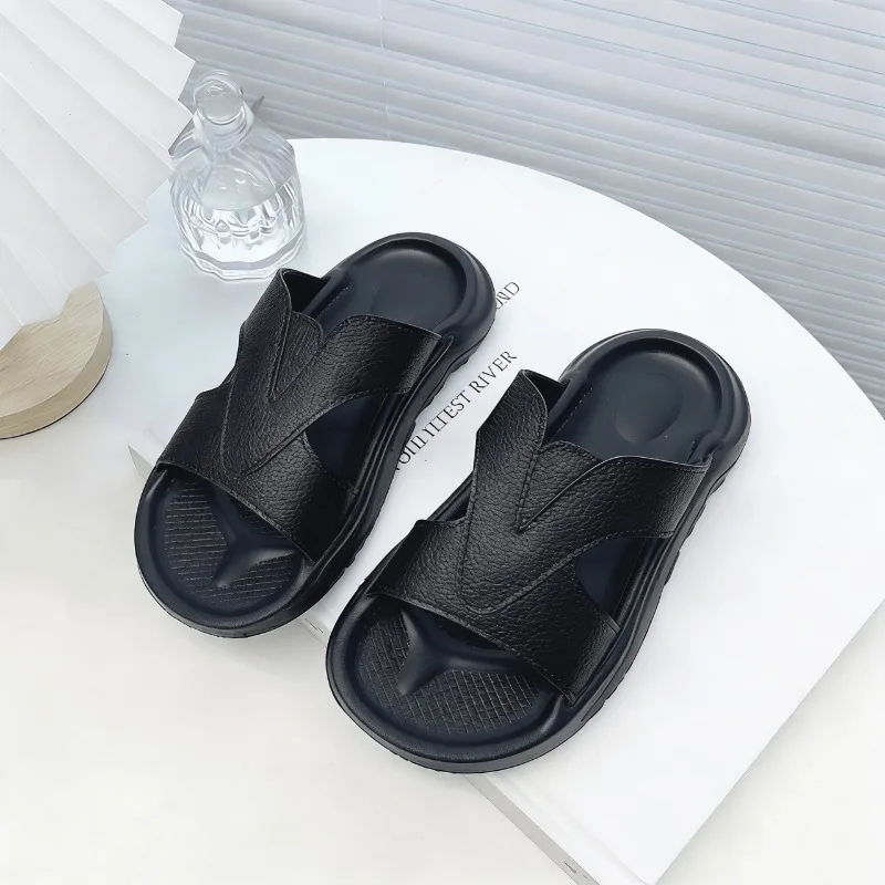 Boys Girls Fashion Slippers Soft Bottom Non-slip Girls Sandals Casual Trendy 2026 Summer New Kids Slippers Korean Style