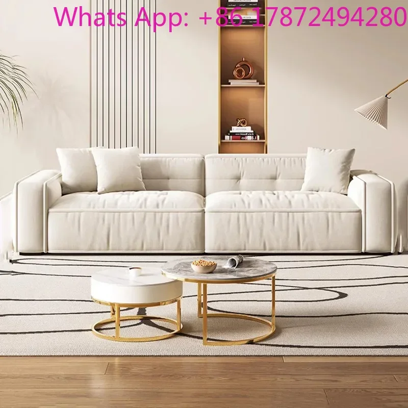 Trendy Sofa Designer Replica Comfortable Soft Lazy Sofa Minimalist Elegant Salas Y Sofas Muebles Living Room Furniture