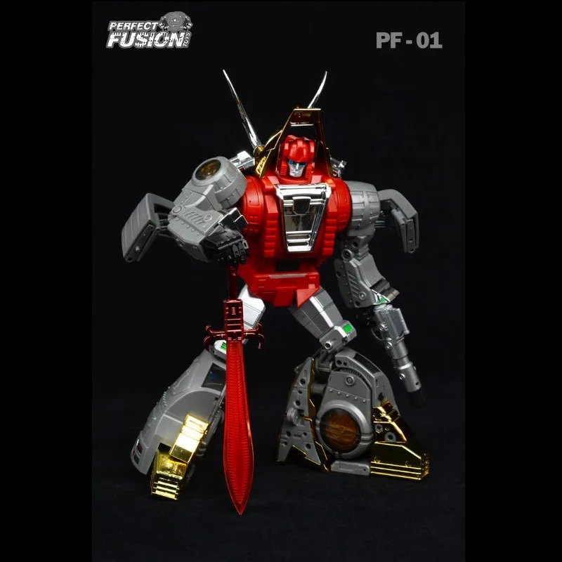 In Stock Transformation FANSTOYS FT Robot Dinosaur PF-01 PF01 Slag Action Figure Reprint Box