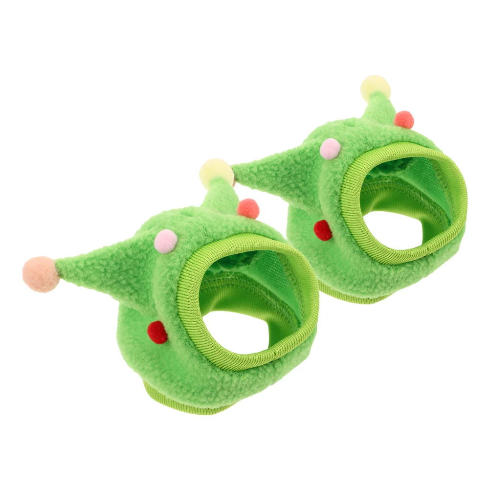 2Pcs Pet Hat Horns Funny Bearded Dragon Costume Cap Small Animal Lizard Reptile Cosplay Accessory Bearded Dragon Clothing