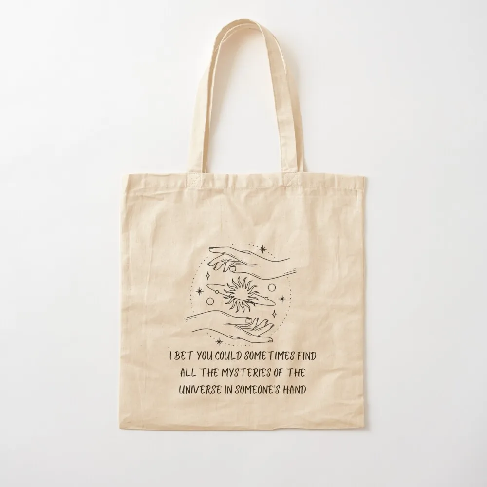 Aristotle and Dante Quote Tote Bag canvas shopping bag sacs de shopping shopping bag Lady bags