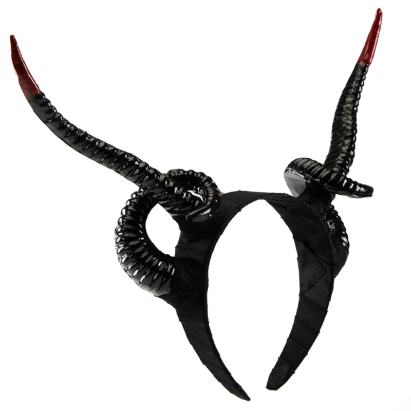 

Handmade Antler Horn Headbands Girl Cosplay Headwear Antler Horn Fursuit Masquerades Halloween Cosplay Party