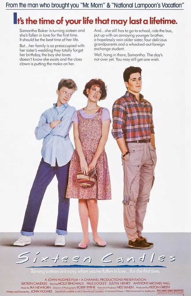 Sixteen Candles movie SILK POSTER  Wall painting Home Decor