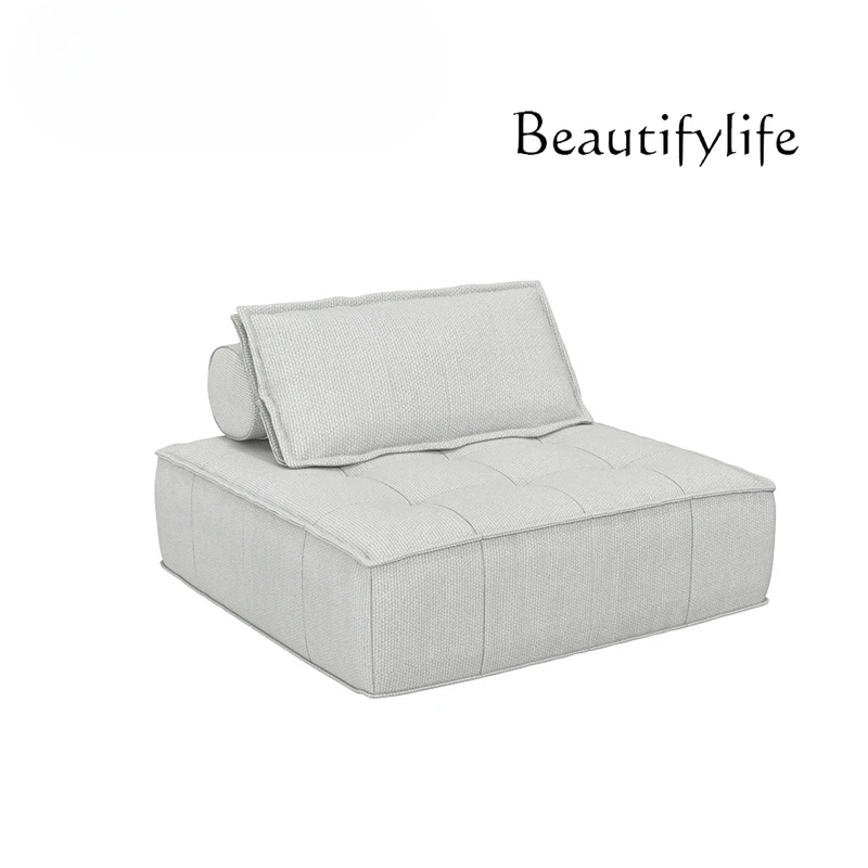 Nordic balcony casual simple bean bag living room single combination tatami lazy sofa leather art