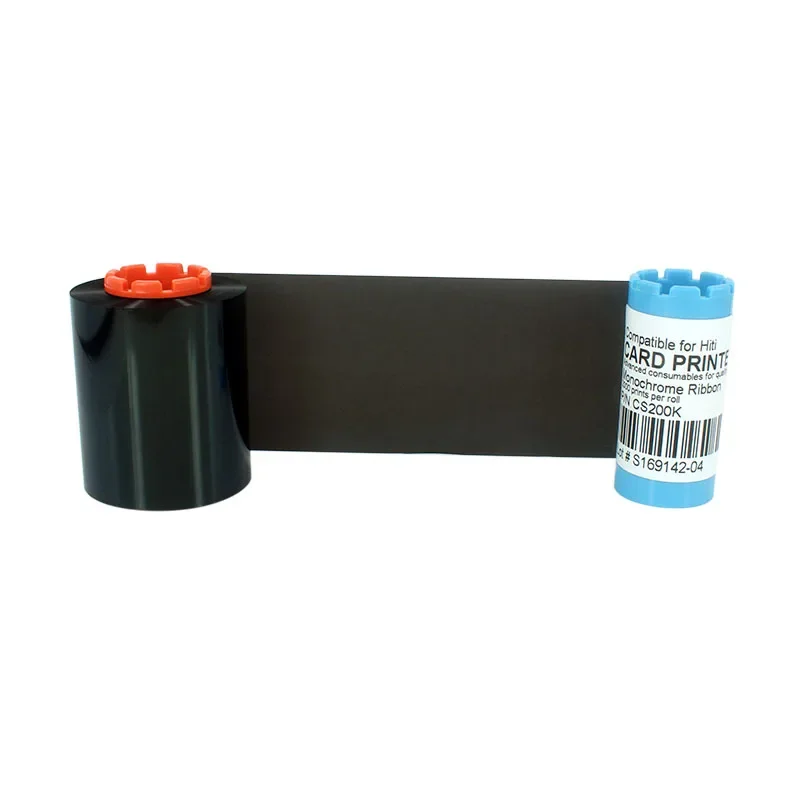 Cs200k black ribbon 2000prints/Roll for Hiti cs200w cs200e cs220e cs290e card printer