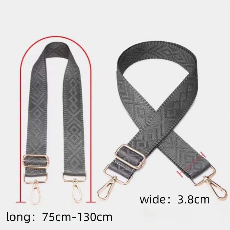 حزام كتف عصري ومتعدد الاستخدامات مع حقيبة بديلة قابلة للتعديل بنمط عرقي وإكسسوارات السفر