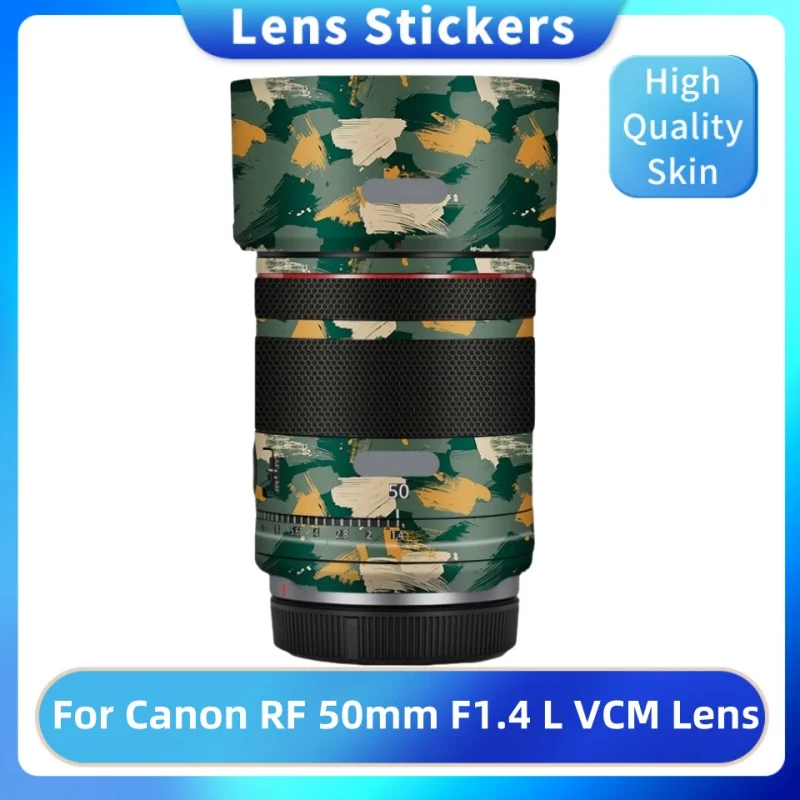 

Customized Sticker For Canon RF 50mm F1.4 L VCM Decal Skin Camera Lens Vinyl Wrap Film Protector Coat RF50 50 1.4 F1.4 50/1.4