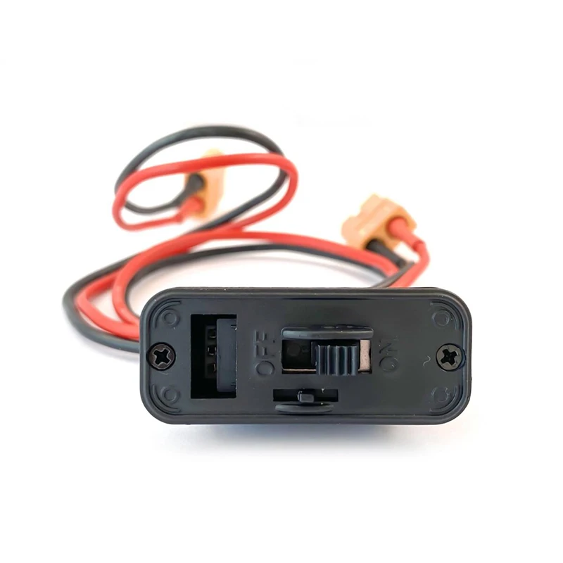 XT60 Switch High Current LiPo Battery On/Off Power Switch With XT60 Plug Connector Extension Wire Cable 18awg 200mm