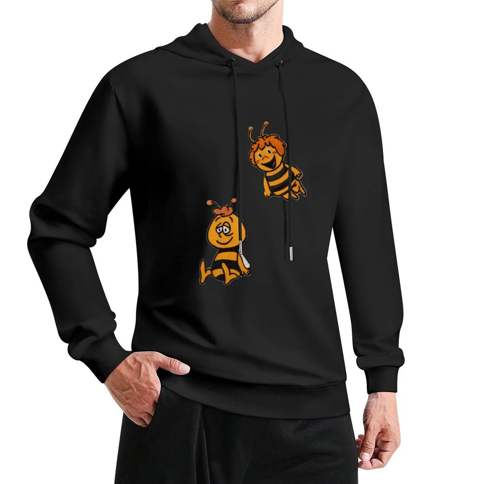 Maya the bee and Willy Pullover Hoodie autumn fashion men blouse japanese style new in hoodies