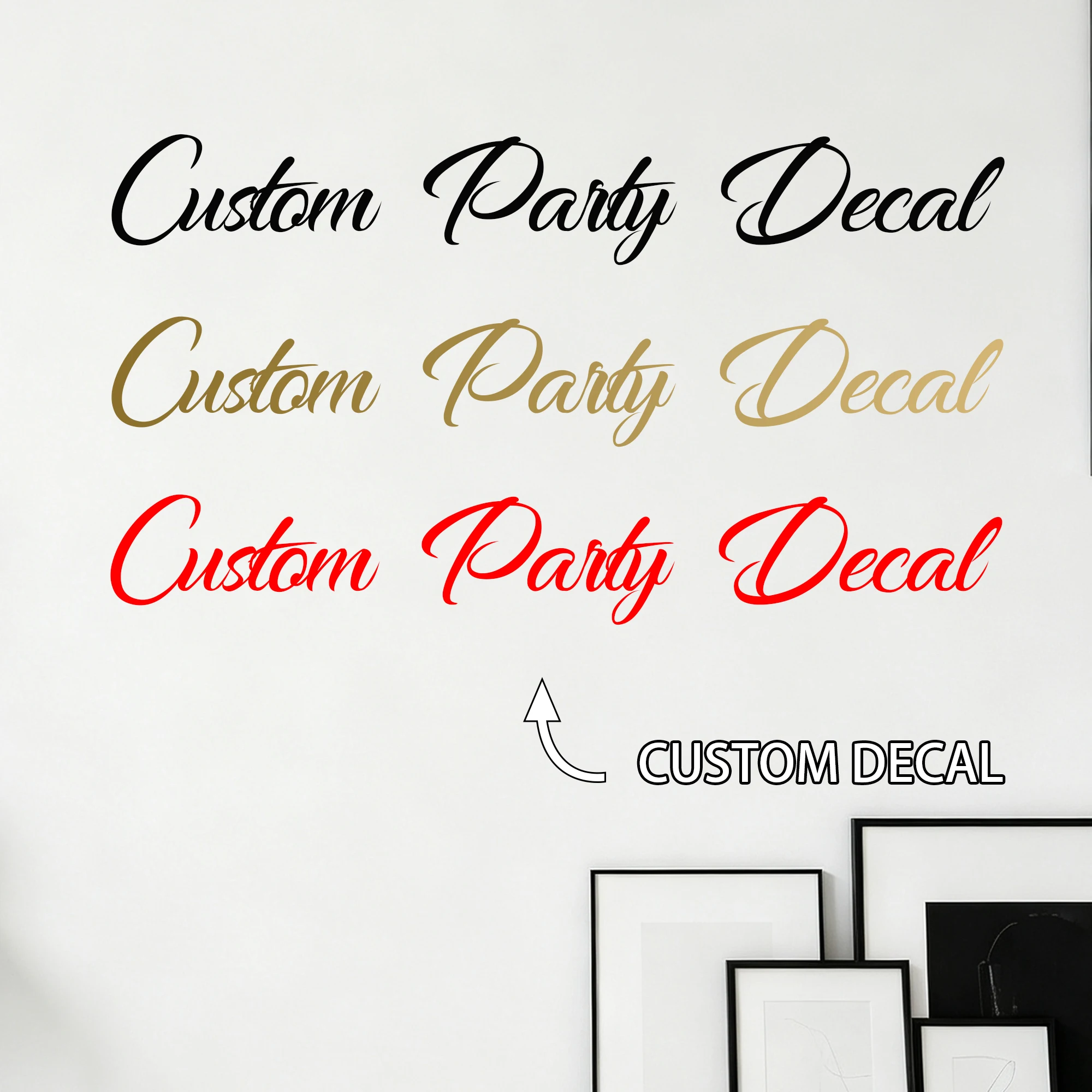 1 Stück personalisierter Party – Home Decor Names Bewertung und Preis