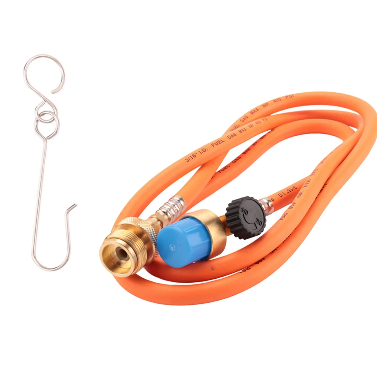 Welding Torch Hose CGA600 1.5M (5Ft) Hose and Belt Hook for MAPP Torch Extension Kit image 2