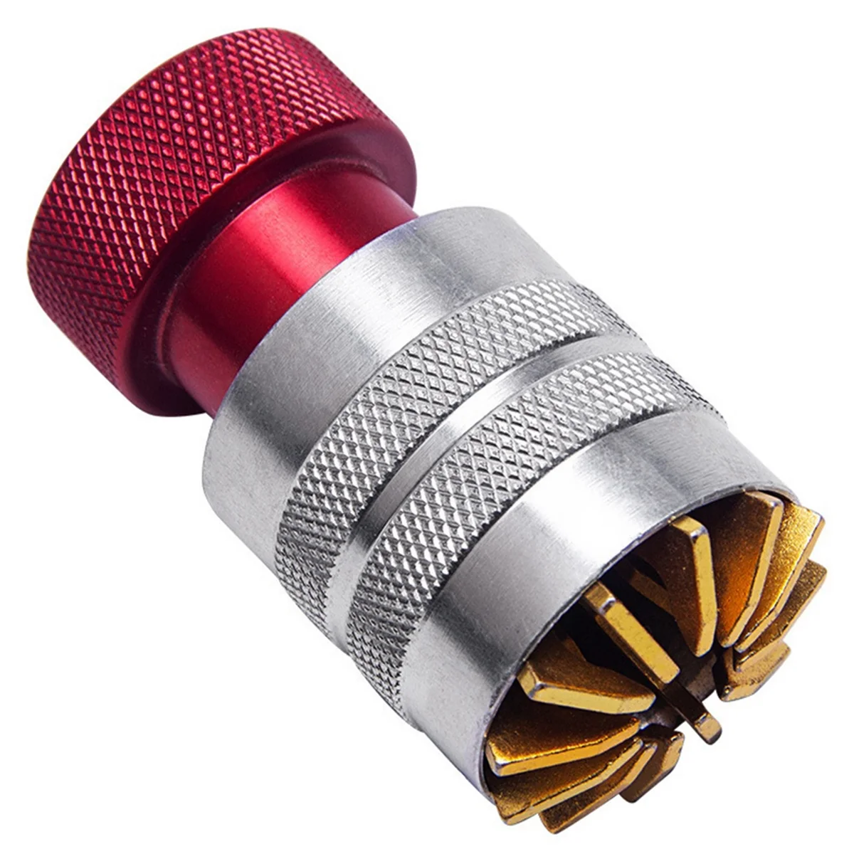 AB7-Watch ツール ラップリフター 交換修理用栓抜きツール ワインダーツール 時計接着機 キャッピングプライヤー レッド