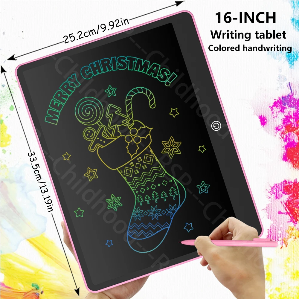 6.5/8.5/10/12/16-Inch LCD Tekentablet, Handschriftblok, Elektronische Schrijfbord, kinderen Kerstmis/Verjaardagscadeaus/Educatief speelgoed