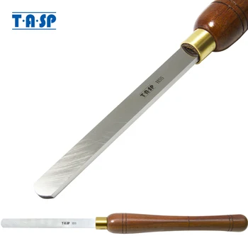 TASP 15mm Round Nose Scraper Woodturning Tools Round Point Bowl Scraper HSS Blade 16mm Woodworking Turning Tool Wood Lathe