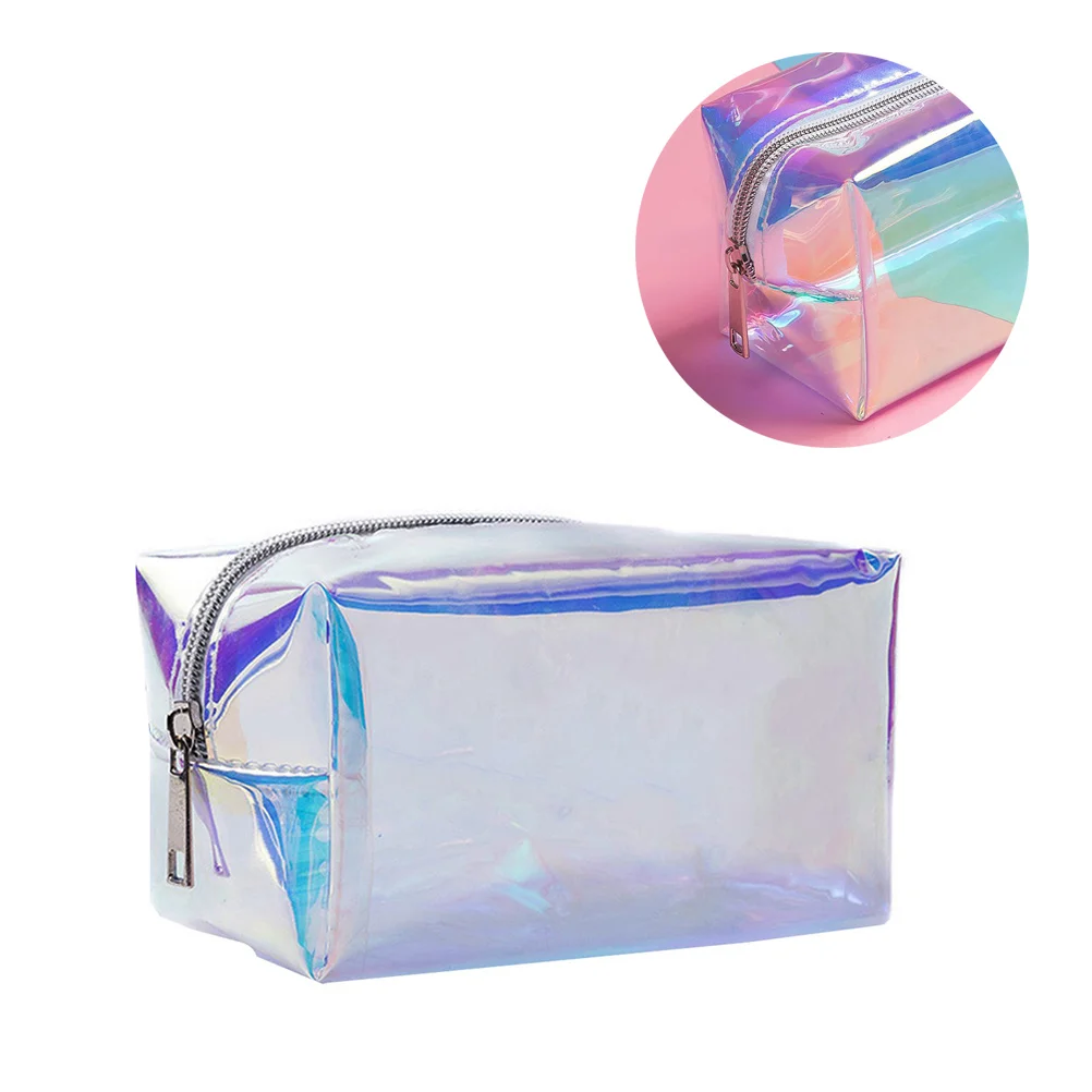 حقيبة ذات سعة كبيرة، منظم مكياج محمول، مستلزمات السفر، تخزين خفيف الوزن للاستخدام الخارجي